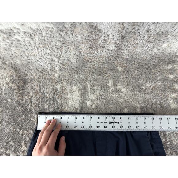 Mango MNG Mens Sz 30 Navy Performance Chino Pants Comfort Stretch Waist - Picture 5 of 13